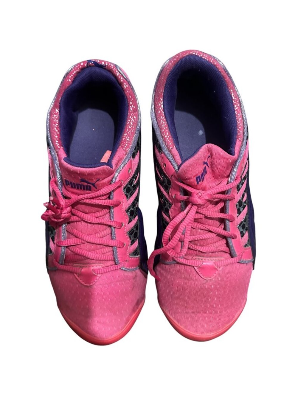 Vintage Y2K Puma Voltaic Evo Running Shoes Sneakers Women 9 Pink 2000s Gorpcore - Picture 13 of 13
